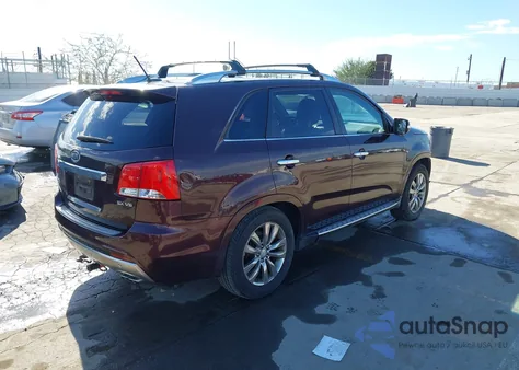 2012 Kia Sorento Sx V6 from USA, damaged, VIN 5XYKW4A20CG263098